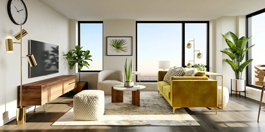Interior decoration and painting services for residential and commercial properties